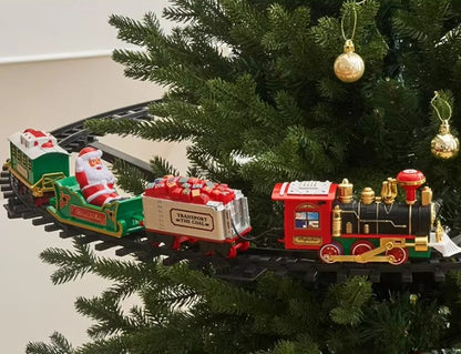 SET TRENO DECORAZIONE PER ALBERO DI NATALE